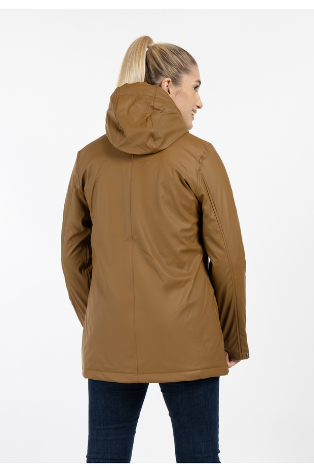 Regenjacke mit Teddyfutter - 4