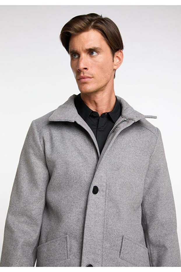 Übergangsjacke aus Wollgemisch - 5
