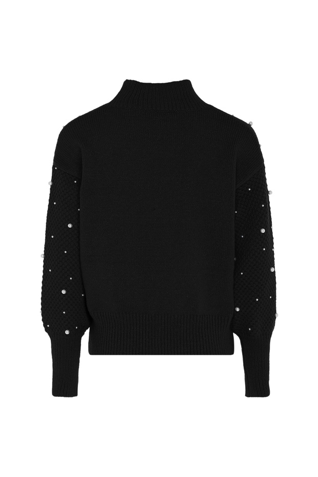 Pullover mit Perlen - 2