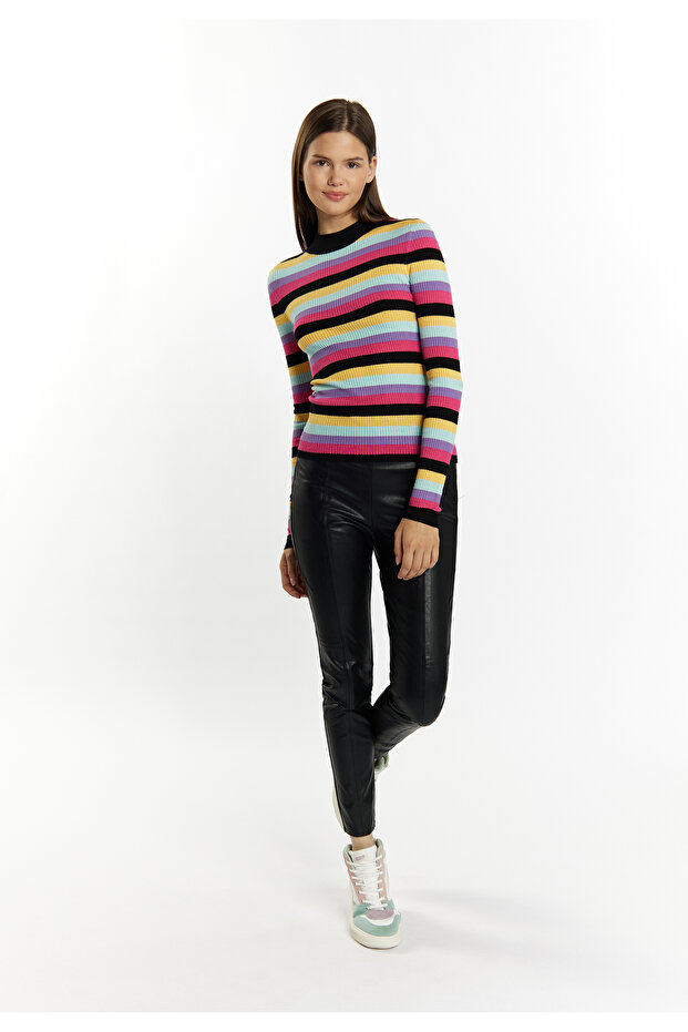 Rippstrickpullover - 1