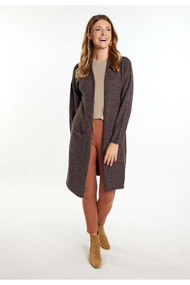 Lange Strickjacke - 1