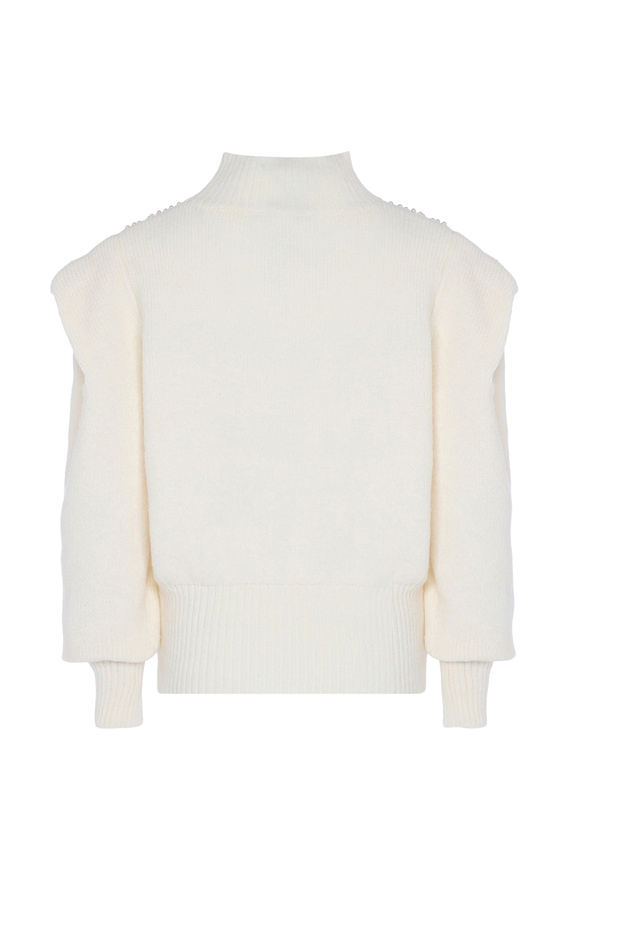 Pullover mit Perlen - 2