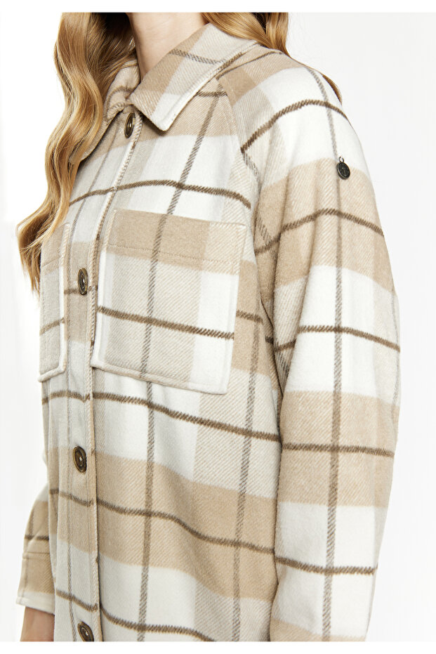 Hemdjacke mit Karomuster - 5