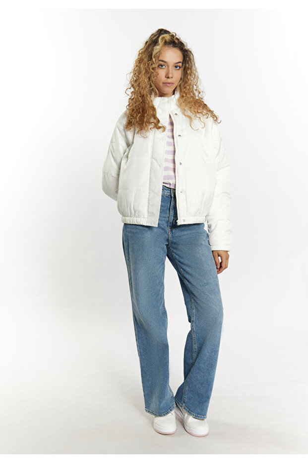 Lightly padded blouson jacket - 1