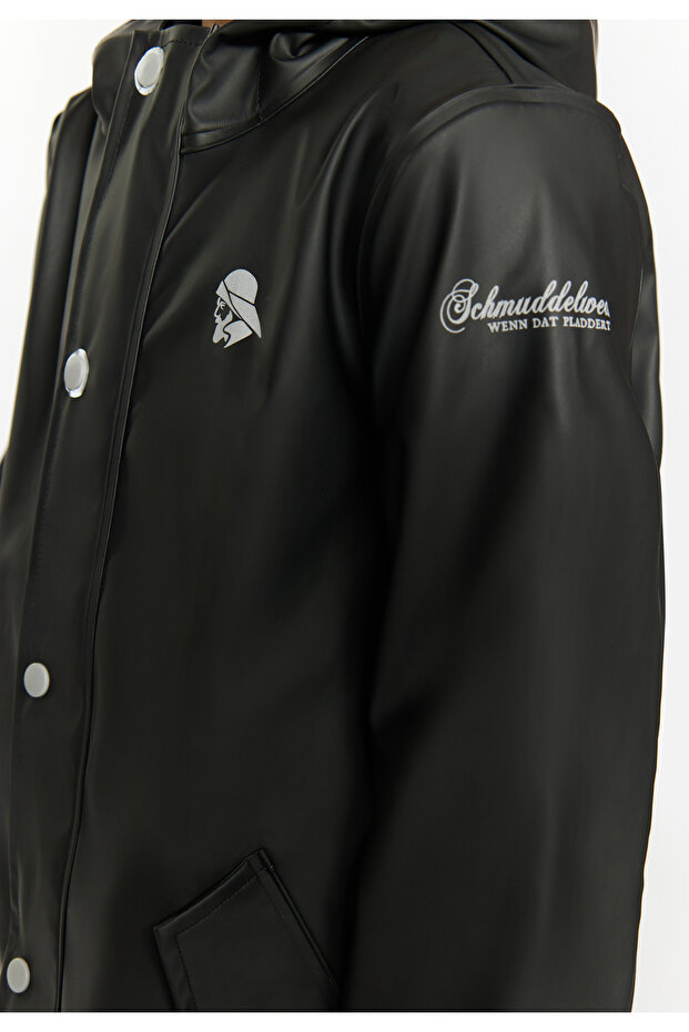 Regenjacke aus recyceltem Material - 6
