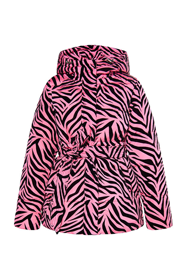 Steppjacke mit Zebra-Print - 2