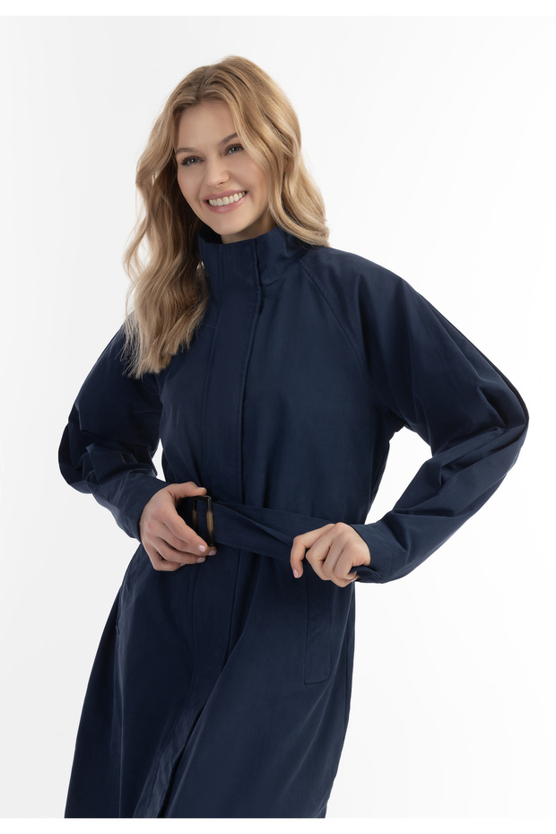 Leichter Baumwollmantel - 4