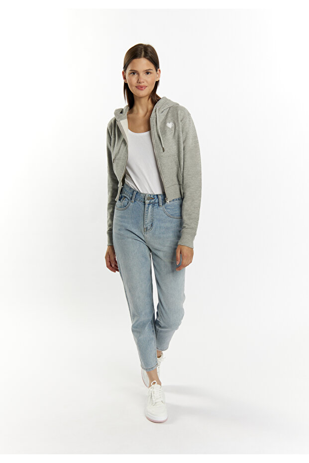 Zip Hoodie cropped - 1