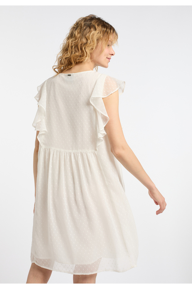 Midikleid mit Rüschen - 4