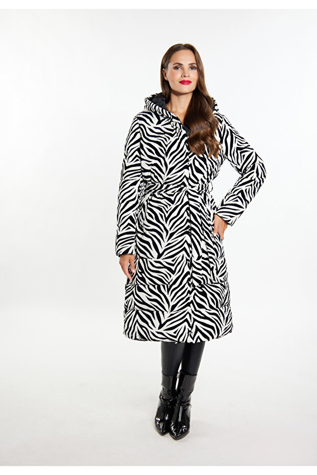 Langer Steppmantel - 4