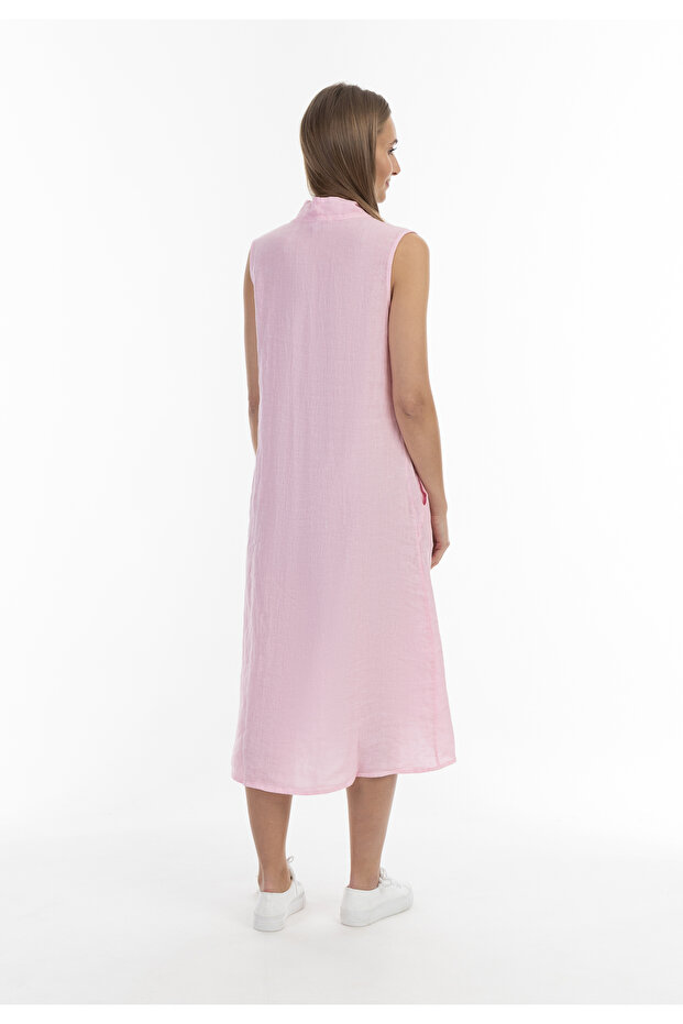 Midikleid aus Leinen - 2