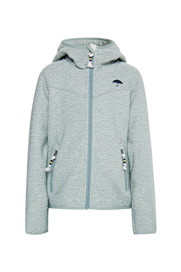 Strickfleeceblouson mit Teddyfutter - 2