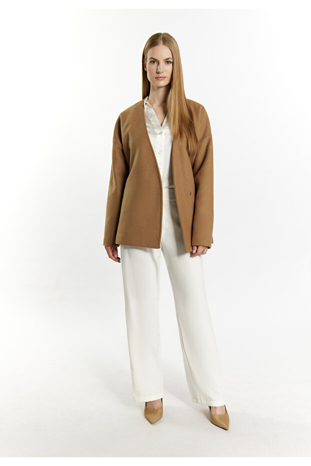 Transitional jacket made of wool blend - 1