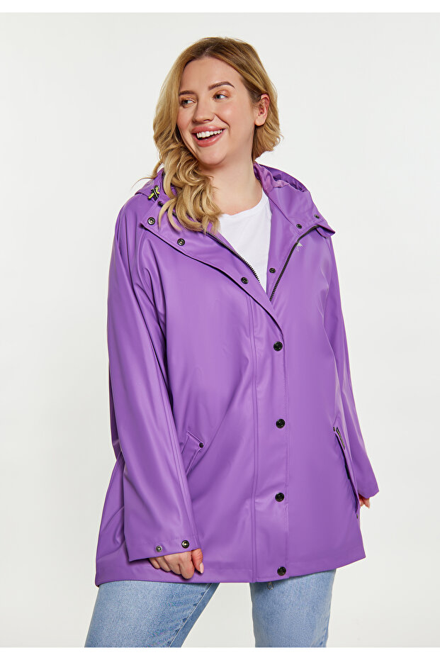 Plus Size Regenmantel - 3