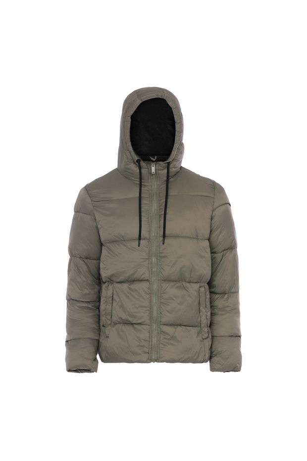 Wattierte Winterjacke - 1