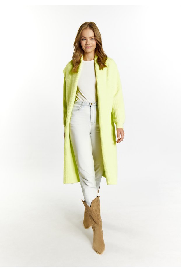 Lange Strickjacke