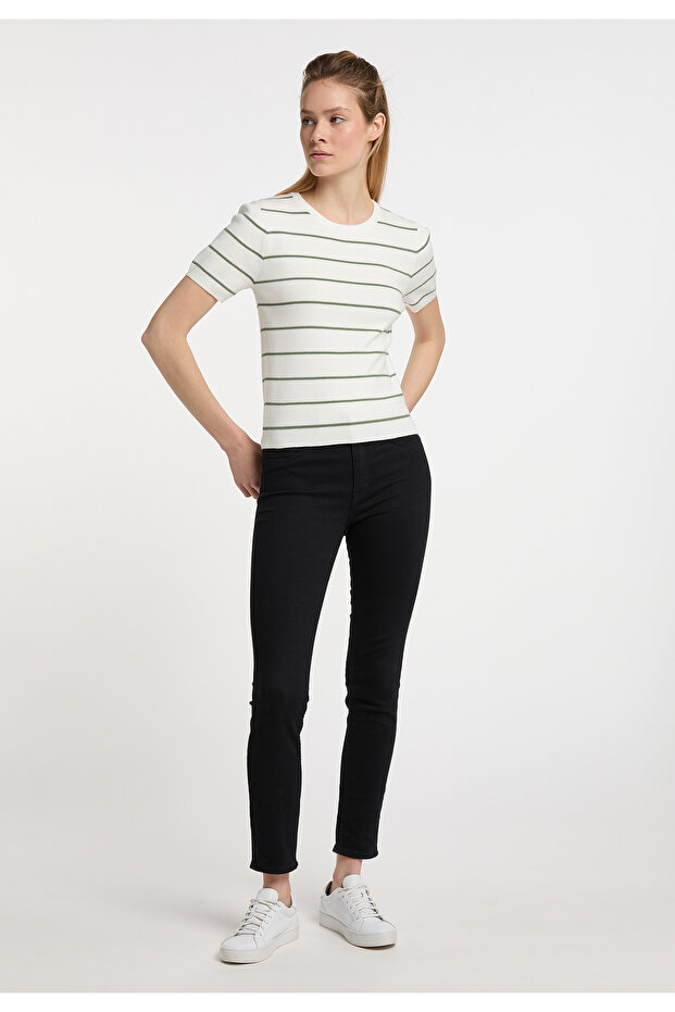 Kurzarm-Pullover - 1