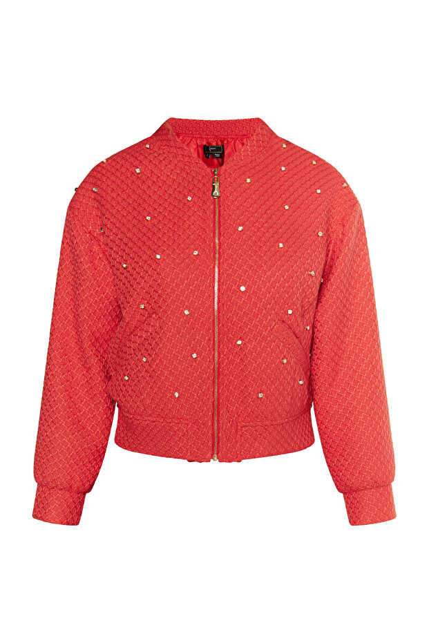 Boucé Jacke mit Strass-Steinen - 2