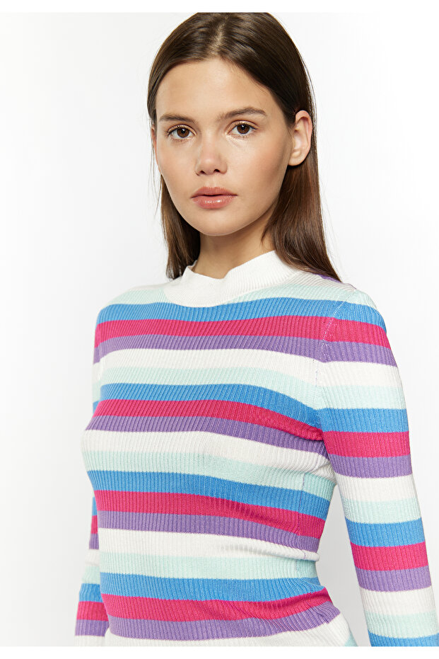 Rippstrickpullover - 5