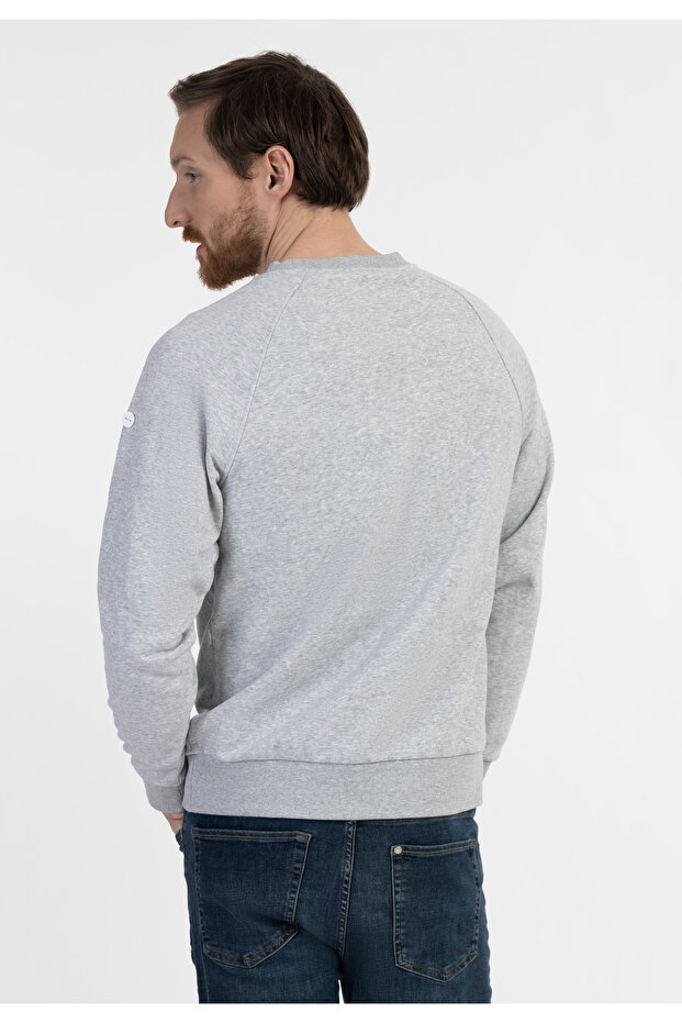 Sweatshirt mit Rundhals - 4