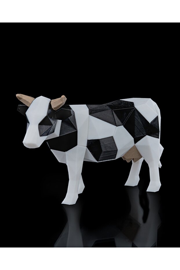 3 Boyutlu Mıknatıslı İnek Puzzle Oyuncak - 7