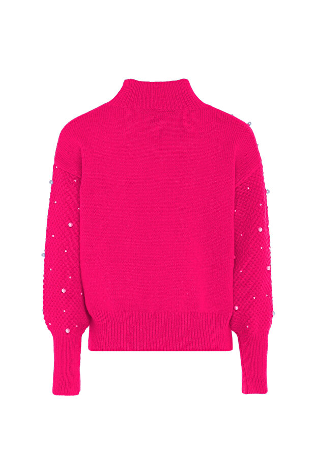 Pullover mit Perlen - 2