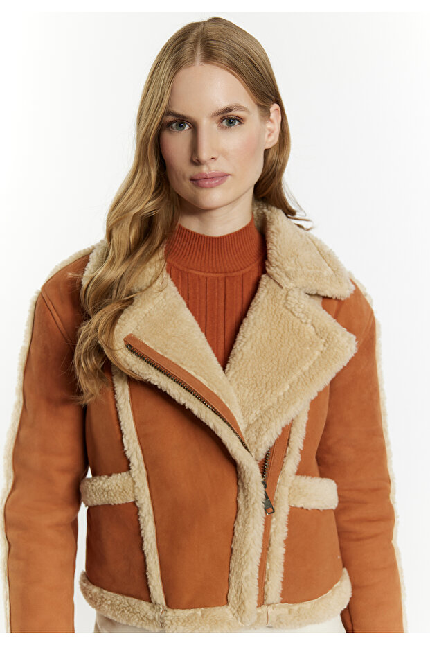Bikerjacke aus Leder - 5