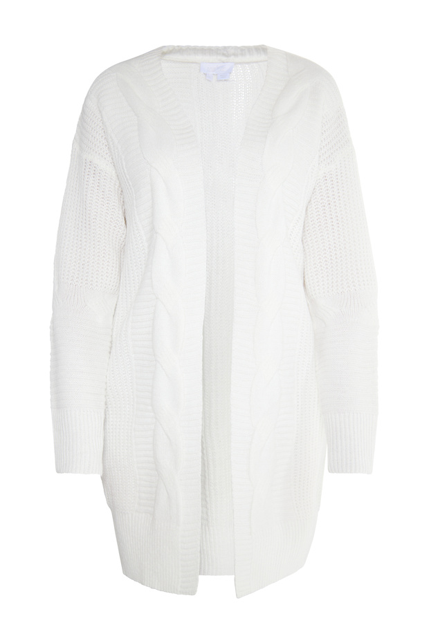 Lange Strickjacke - 2