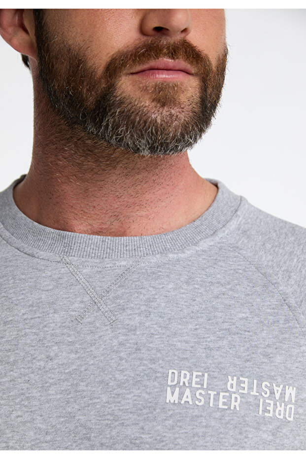 Sweatshirt mit Rundhals - 5