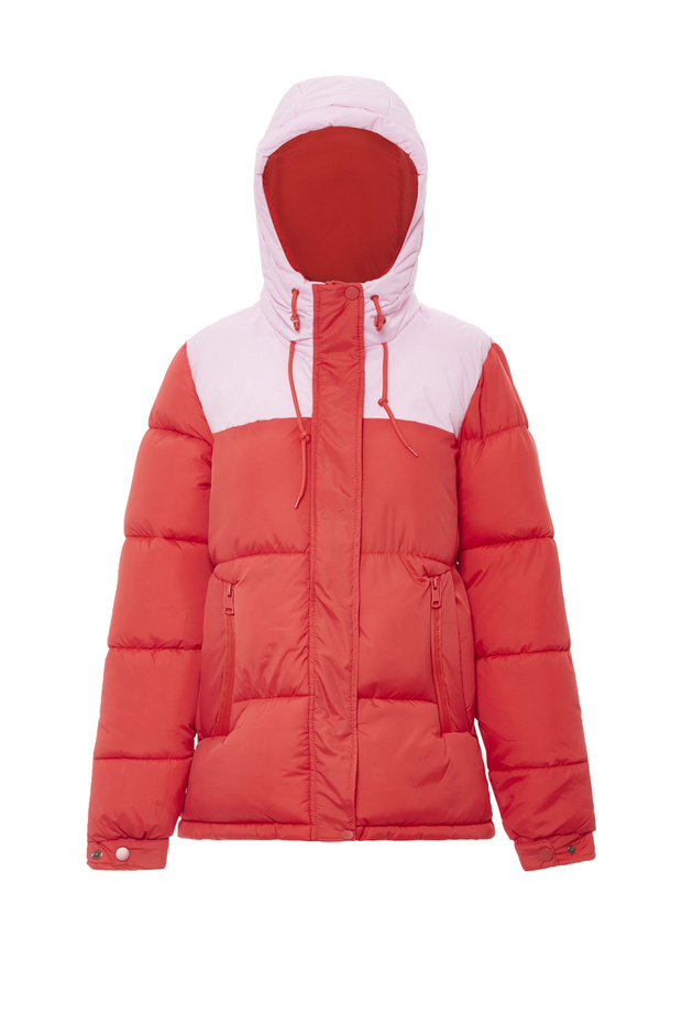 Padded quilted jacket - 1