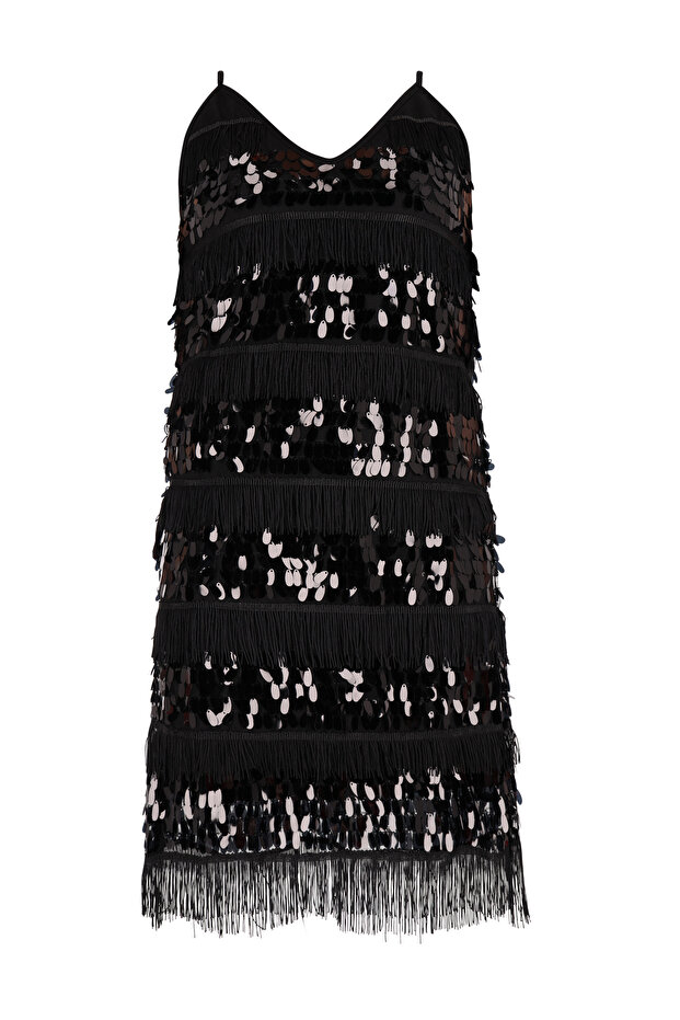 Mini Spaghettikleid - 1