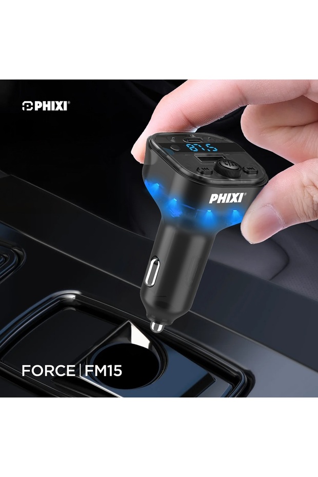 FM TRANSMITTER FM15 USB Type-C - 2