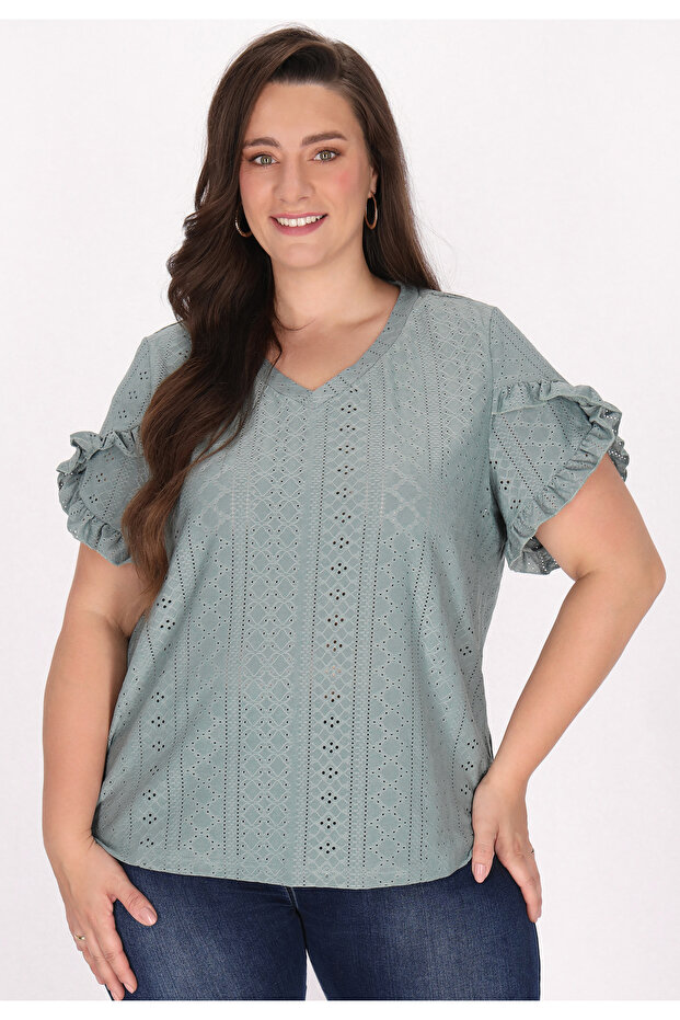 Plus Size blouse - 3