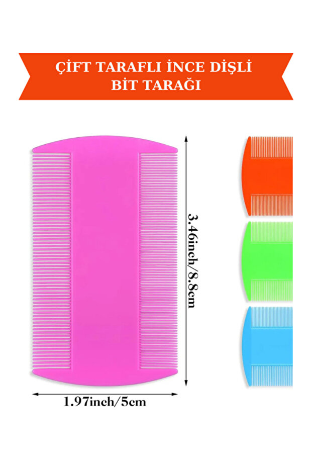 Bit Tarağı Özel Tasarımlı Sık Dişli Bit Tarak 1 Adet - 3