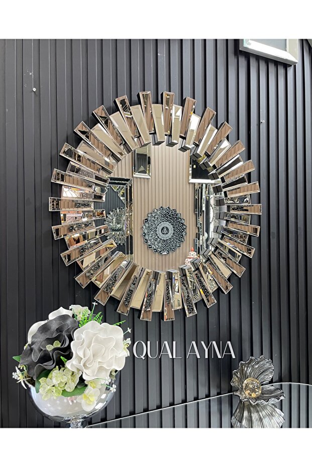 BRONZ AYNALI PİYANO MODEL AYNA - 5