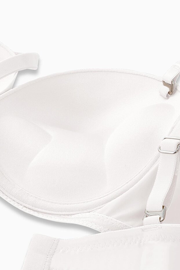 Olympos Micro-Bra with Snap-Out Strap - Double Push Up, Extra Padding, No Bladder - Premium Basic - 24 - 3