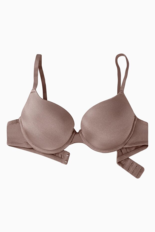 Andes حمالة صدر صغيرة - رفع مزدوج، حشوة إضافية - أساسية - 2527 - بني برونزي - 1