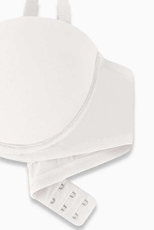 Olympos Micro-Bra with Snap-Out Strap - Double Push Up, Extra Padding, No Bladder - Premium Basic - 24 - 4