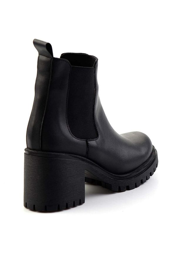 Siyah  Kadın Bot & Bootie K02824701509 - 4