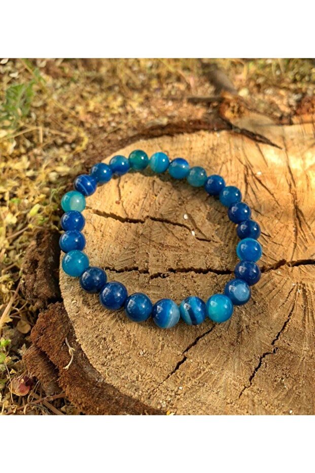 Blue Agate Bracelet