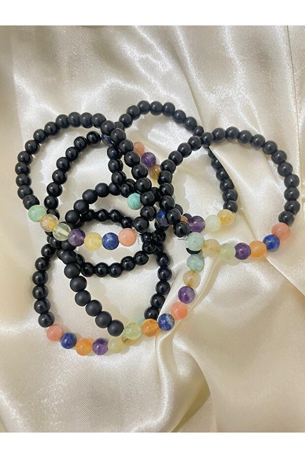 7 Pieces Natural Stone Chakra Bracelet