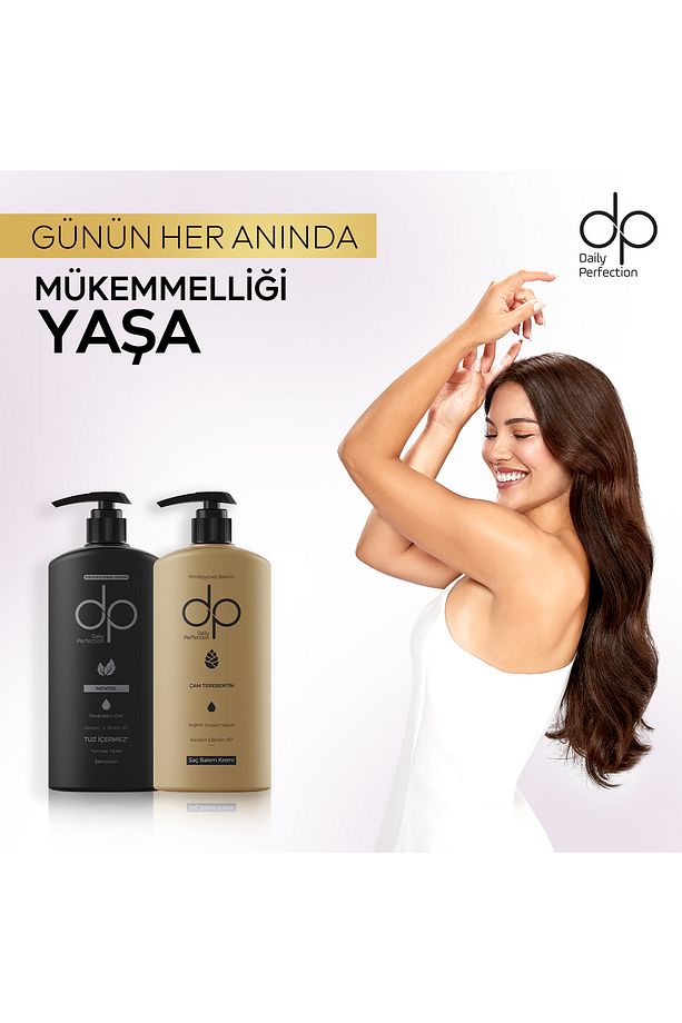 Şampuan Mentol 500 ml & Saç Kremi Çam Terebentin 500 ml - 4