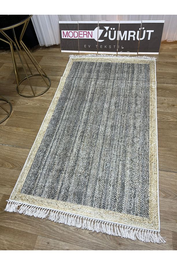 Dijital Baskılı Makinede Yıkanabilir Dot Taban Halı Nadir - 4