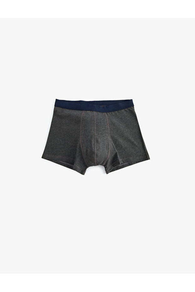 Basic Pamuklu 3'lü Boxer Seti - 4