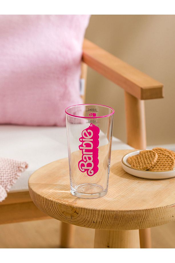 Lcwk Barbie Baskılı Cam Bardak 570 ml - 2