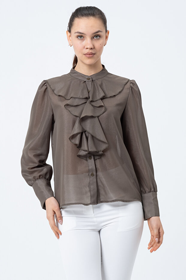 Volanlı Gömlek - 3