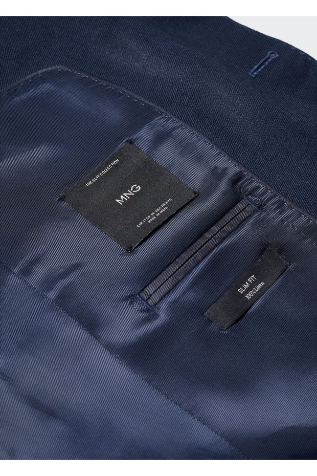 100% Linen Blazer Jacket - 5