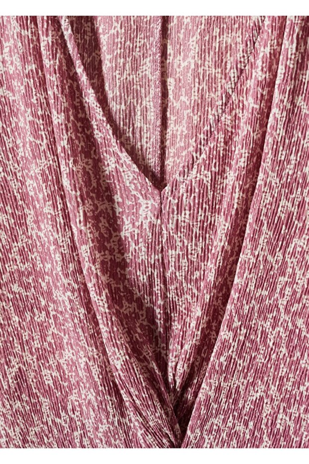 Düğümli dokuma bluz - 5