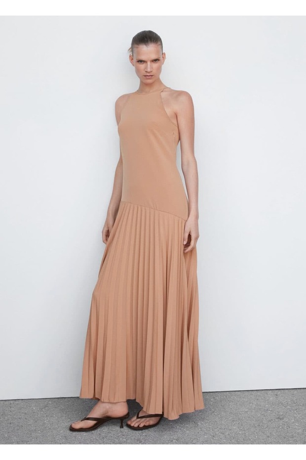 Pili Parçalı Elbise - 2