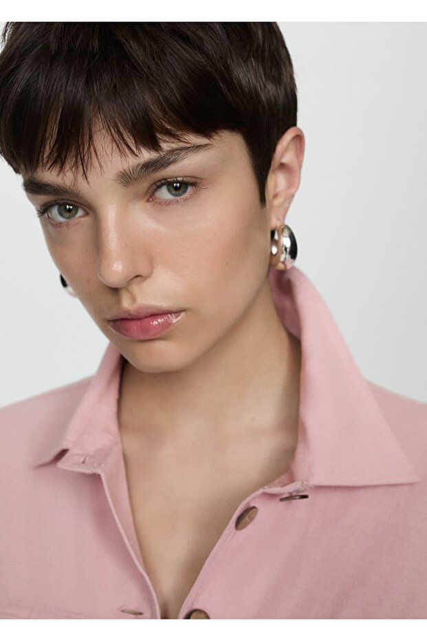 Düğmeli uzun tulum - 7